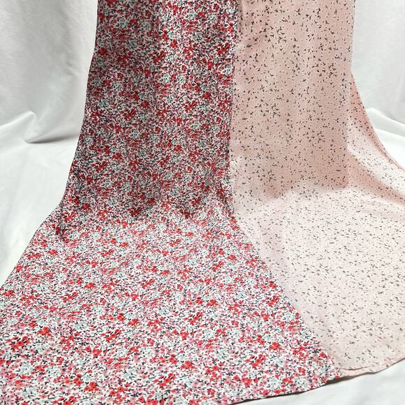 Cider Maxi Slip Dress Two Tone Pink Floral NWT Women's Size XS - Picture 5 of 6